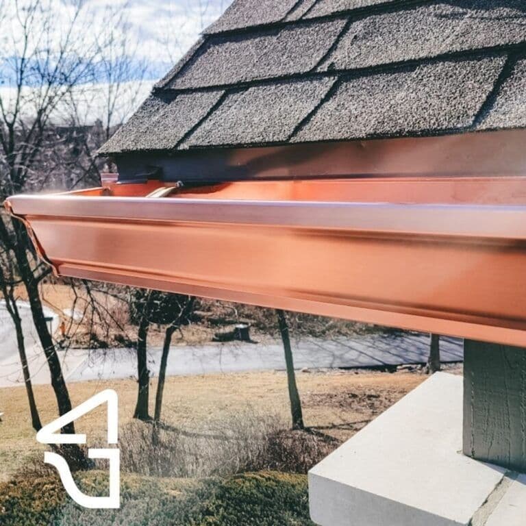 Copper Gutters: