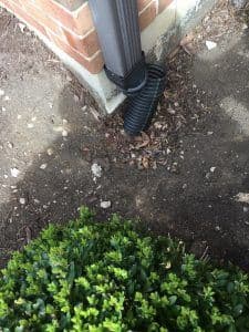 Disconnected Drain