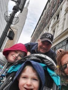 Matt and his family