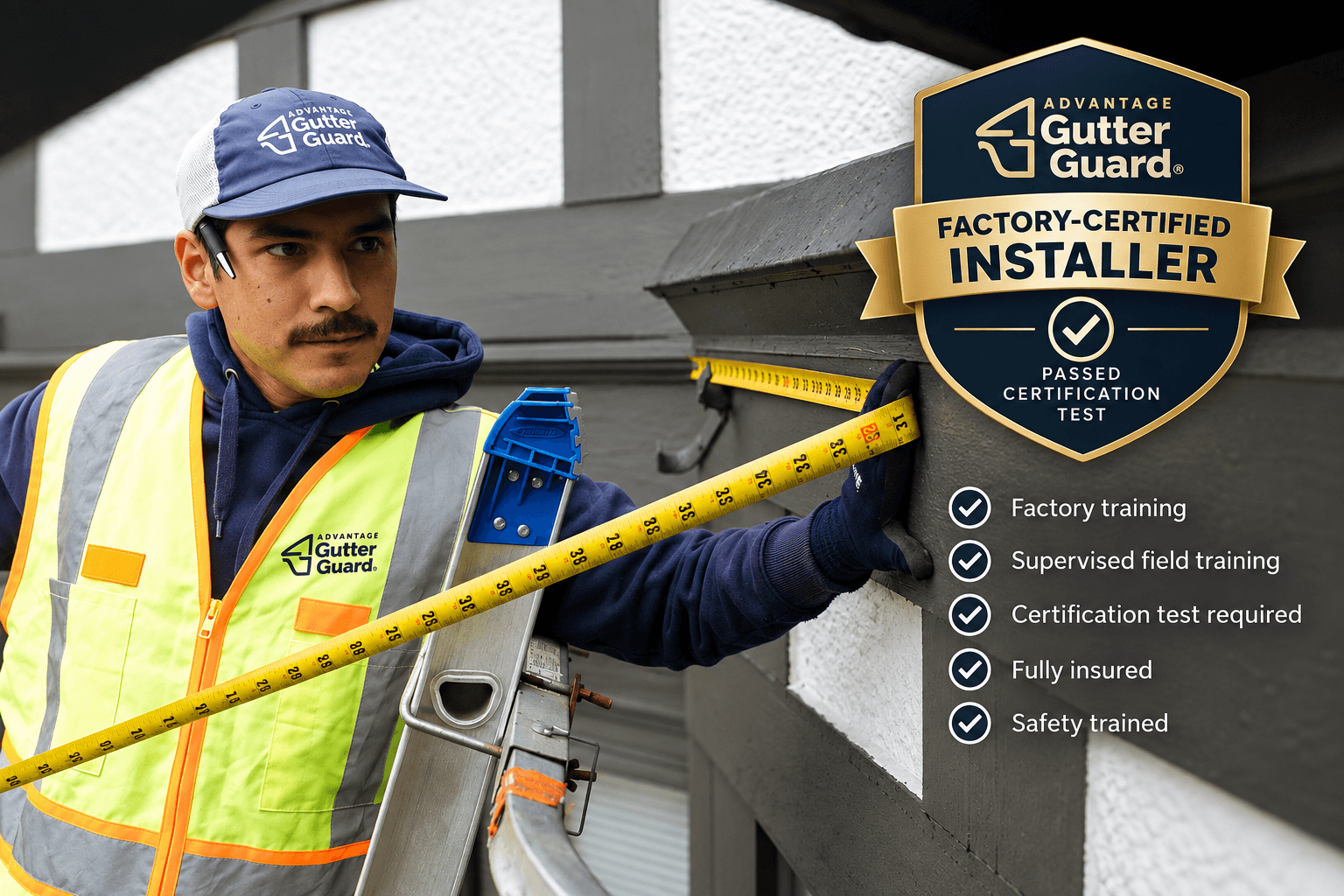 professional-installation-advantage-gutter-guard-factory-certified-installer