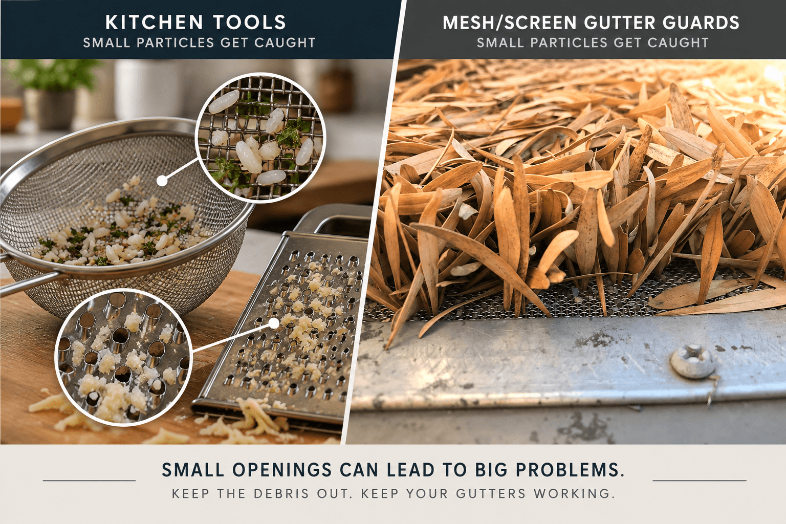 solid-top-design-gutter-guard-keeps-debris-out