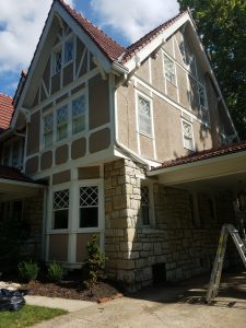 gutter cover install on kc home