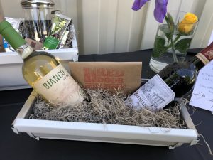 red door wine gift basket