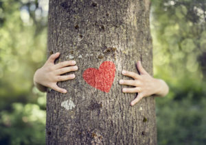 Tree-hugging-little-boy-giving-a-tree-a-hug-with-red-heart