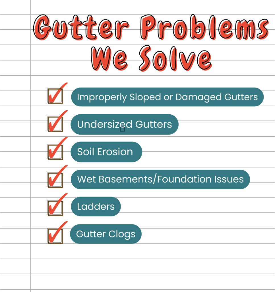 get your gutter problems solved here