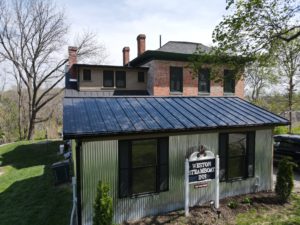 Gutter and Gutter Protection installed on historic Weston Steamboat Inn