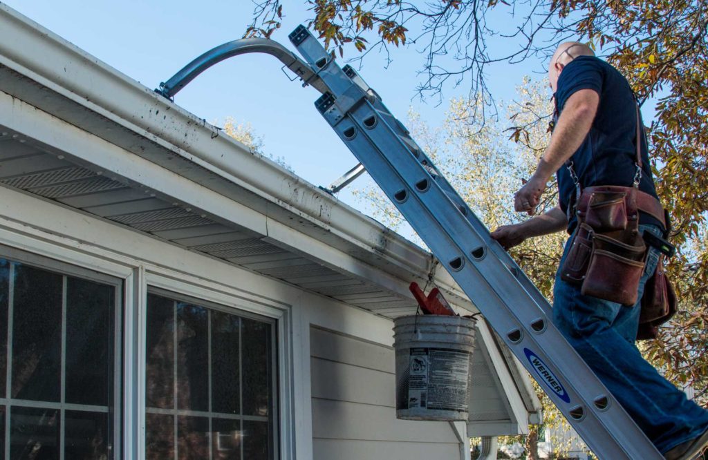 There are a lot of risks involved with standing on a ladder or dangling over the edge of a roof to clean your existing gutters.