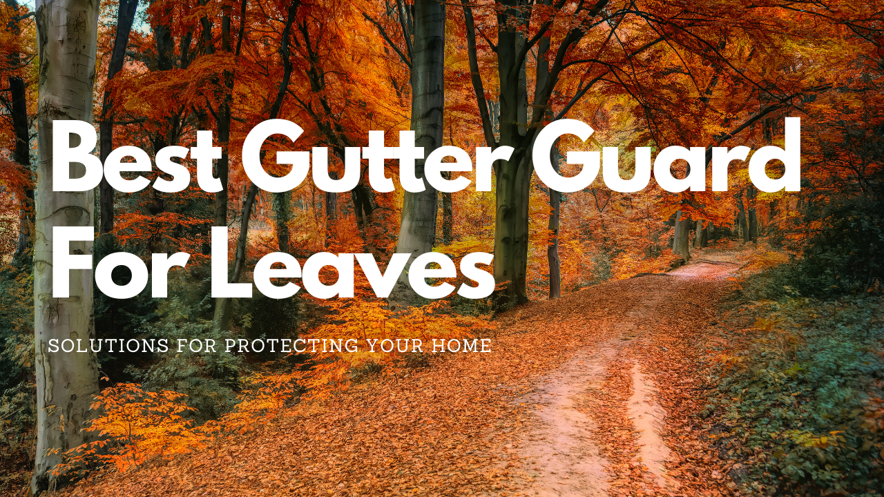 Make Your Own Gutter Guard Sweeper